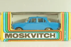 Москвич-412, синий, февраль 1992г., Тантал/Радон 1:43