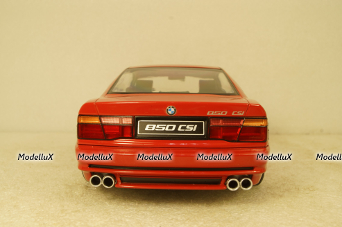 BMW 850 (E31) CSI Coupe 1990 red, 1807001, Solido 1:18