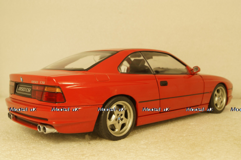 BMW 850 (E31) CSI Coupe 1990 red, 1807001, Solido 1:18