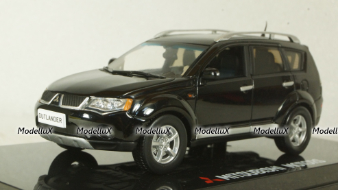 Mitsubishi Outlander, black, Vitesse 1:43