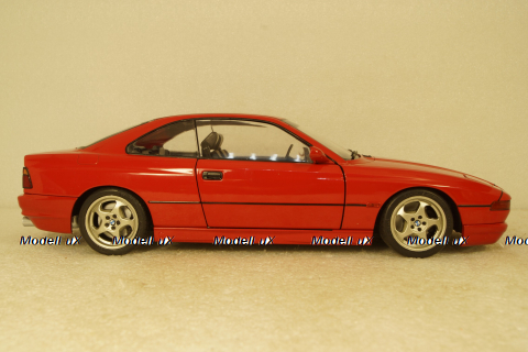 BMW 850 (E31) CSI Coupe 1990 red, 1807001, Solido 1:18