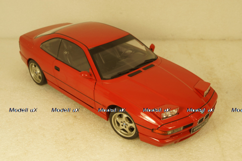 BMW 850 (E31) CSI Coupe 1990 red, 1807001, Solido 1:18