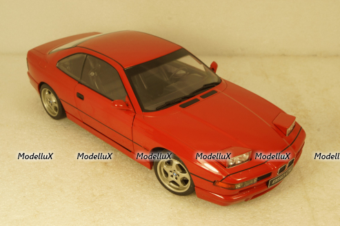 BMW 850 (E31) CSI Coupe 1990 red, 1807001, Solido 1:18