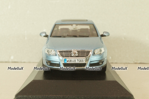 Volkswagen Passat(B6)  2005, light blue, 3C0099300Y7R, Minichamps 1:43
