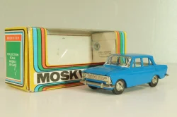 Москвич-412, синий, февраль 1992г., Тантал/Радон 1:43