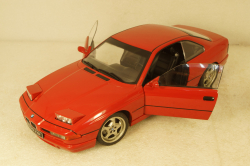 BMW 850 (E31) CSI Coupe 1990 red, 1807001, Solido 1:18