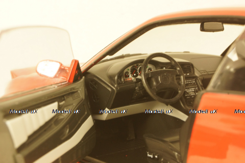 BMW 850 (E31) CSI Coupe 1990 red, 1807001, Solido 1:18