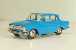 Москвич-412, синий, февраль 1992г., Тантал/Радон 1:43