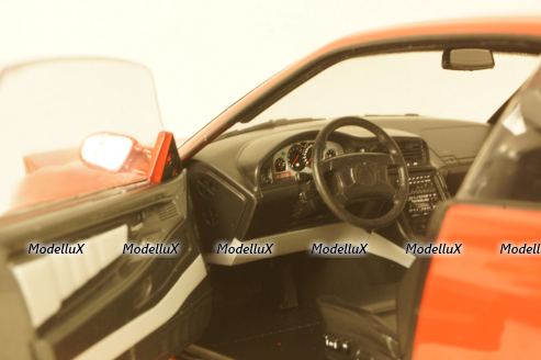 BMW 850 (E31) CSI Coupe 1990 red, 1807001, Solido 1:18