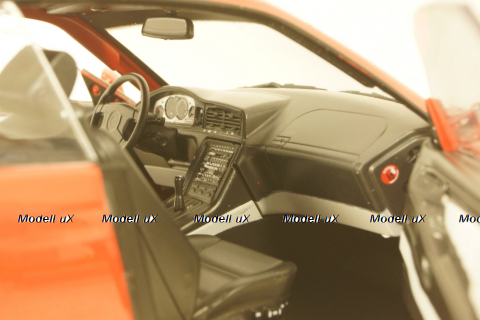 BMW 850 (E31) CSI Coupe 1990 red, 1807001, Solido 1:18