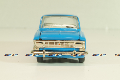 Москвич-412, синий, февраль 1992г., Тантал/Радон 1:43
