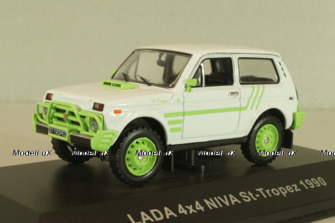 Ваз-2121 Нива Saint Tropez 1990, белый, VVM012, VVM 1:43