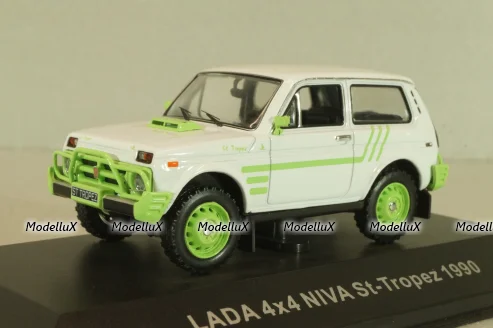 Ваз-2121 Нива Saint Tropez 1990, белый, VVM012, VVM 1:43