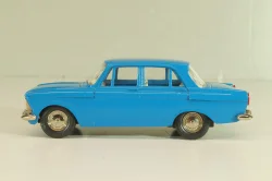 Москвич-412, синий, февраль 1992г., Тантал/Радон 1:43