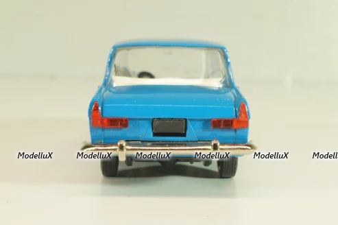 Москвич-412, синий, февраль 1992г., Тантал/Радон 1:43