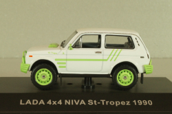 Ваз-2121 Нива Saint Tropez 1990, белый, VVM012, VVM 1:43