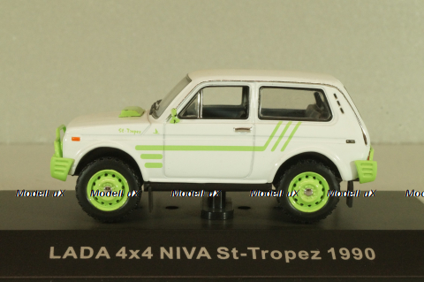 Ваз-2121 Нива Saint Tropez 1990, белый, VVM012, VVM 1:43