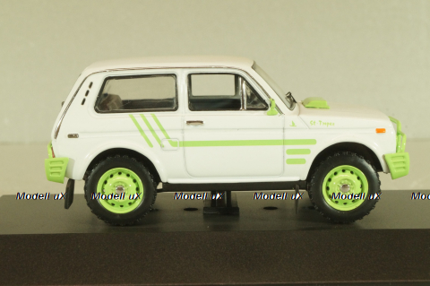 Ваз-2121 Нива Saint Tropez 1990, белый, VVM012, VVM 1:43