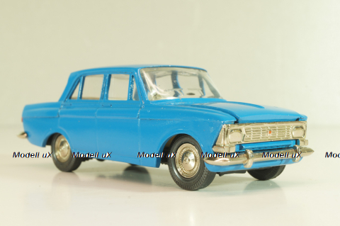 Москвич-412, синий, февраль 1992г., Тантал/Радон 1:43
