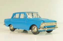 Москвич-412, синий, февраль 1992г., Тантал/Радон 1:43