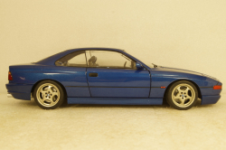 BMW 850 (E31) CSI Coupe 1990 blue, 1807002, Solido 1:18