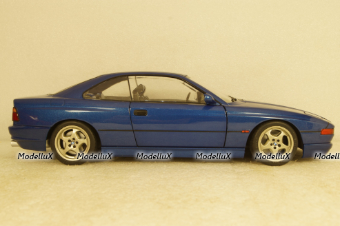 BMW 850 (E31) CSI Coupe 1990 blue, 1807002, Solido 1:18