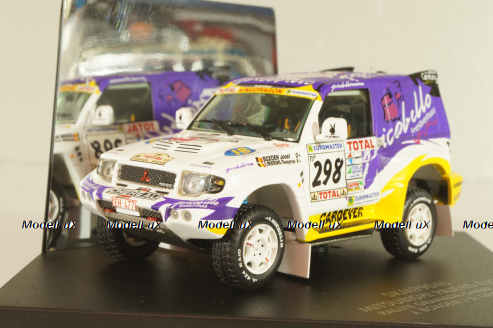 Mitsubishi Pajero EVO #298 Dakar 1999, J.Boxotn/D.Liekens, SKM99040, SKID 1:43