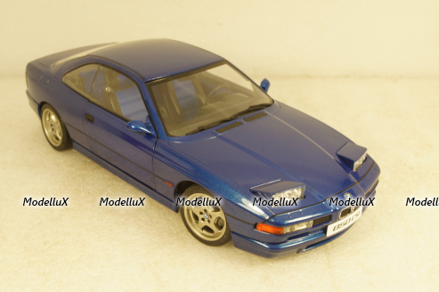 BMW 850 (E31) CSI Coupe 1990 blue, 1807002, Solido 1:18