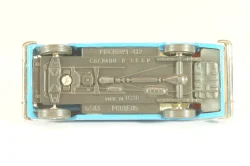 Москвич-412, синий, февраль 1992г., Тантал/Радон 1:43
