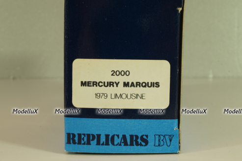 Mercury Marquis Limousine 1979, blue, Replicars BV 1:43