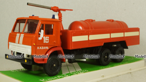 Камаз-53213, пожарный, 11.1992г., Арек 1:43