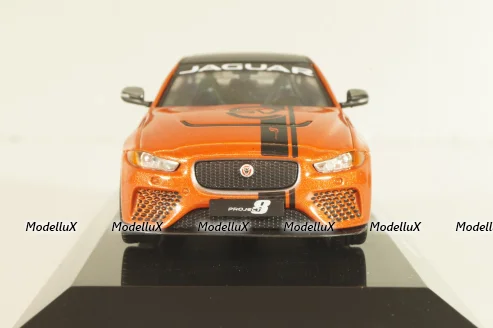 Jaguar XE SV Project 8 2017 orange/black , Altaya 1:43