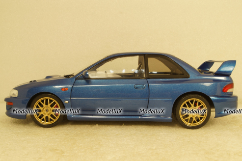 Subaru Impreza 22B 1998 Sonic Blue, 1807401, Solido 1:18 