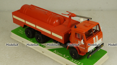 Камаз-53213, пожарный, 11.1992г., Арек 1:43