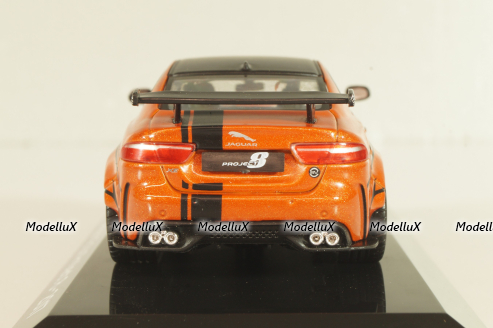 Jaguar XE SV Project 8 2017 orange/black , Altaya 1:43
