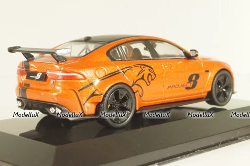 Jaguar XE SV Project 8 2017 orange/black , Altaya 1:43