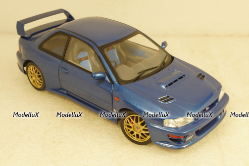 Subaru Impreza 22B 1998 Sonic Blue, 1807401, Solido 1:18 