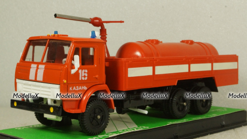 Камаз-53213, пожарный, февраль 92г., Арек 1:43