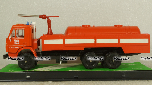 Камаз-53213, пожарный, февраль 92г., Арек 1:43