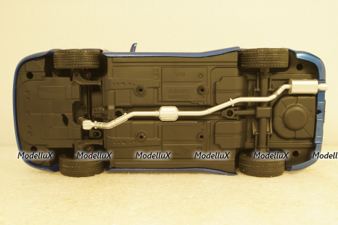 Subaru Impreza 22B 1998 Sonic Blue, 1807401, Solido 1:18 