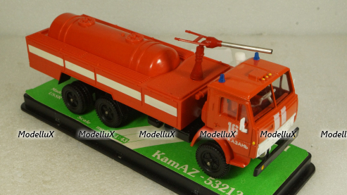 Камаз-53213, пожарный, февраль 92г., Арек 1:43