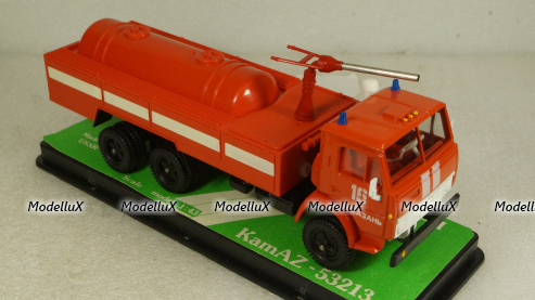 Камаз-53213, пожарный, февраль 92г., Арек 1:43