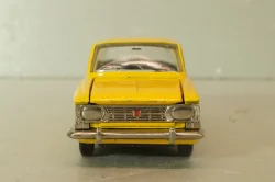 Москвич-412 А2, 2 зажима, желтый,Тантал/Радон 1:43