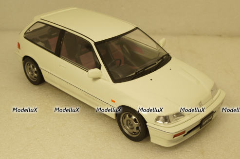HONDA CIVIC EF-3 Si 1987 WHITE, T9-1800104 , Triple9 1:18 