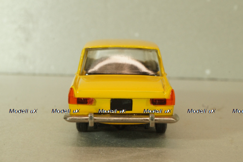 Москвич-412 А2, 2 зажима, желтый,Тантал/Радон 1:43
