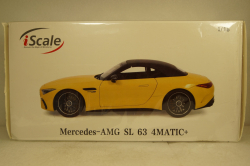 Mercedes SL63 AMG (R232) 4Matic Cabriolet 2022, SL-Class 180052, iScale 1:18 Уценка!
