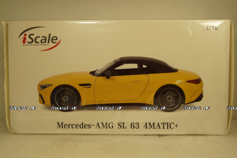 Mercedes SL63 AMG (R232) 4Matic Cabriolet 2022, SL-Class 180052, iScale 1:18 Уценка!