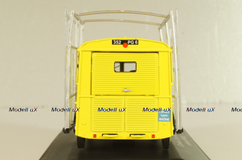 Citroen Type HZ vitrier-Miroiterie Farges 850kg 1949, yellow, G1165036, Hachette 1:43