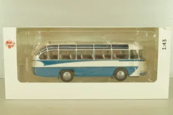 Лаз-697Е, Турист, голубой/белый, 04009, DEMPRICE 1:43