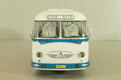 Лаз-697Е, Турист, голубой/белый, 04009, DEMPRICE 1:43